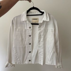 L’agence denim coat